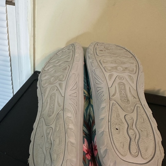 Skechers Knit Scalloped Slip-On Shoes Reggae Fest Umpire Green 11 - Picture 6 of 6